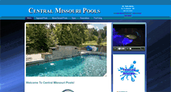 Desktop Screenshot of centralmissouripools.com